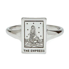 Tarot card stainless steel rings - Y2k Empire