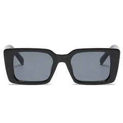 Thick frame tinted lens sunglasses - Y2k Empire