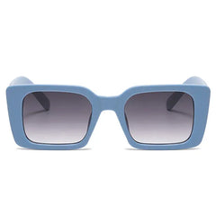 Thick frame tinted lens sunglasses - Y2k Empire