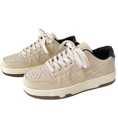 Vegan leather broken heart sneakers - Y2k Empire