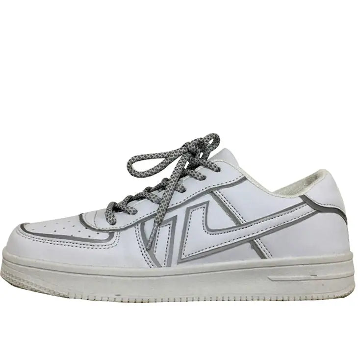 Vegan leather e-girl aesthetic sneakers - Y2k Empire