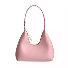 Vegan leather hobo bag with shoulder strap and zip closure - Y2k Empire