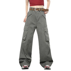 Versatile downtown cargo pants - Y2k Empire