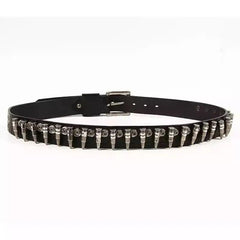 Vintage crocodile leather men’s belt - Y2k Empire