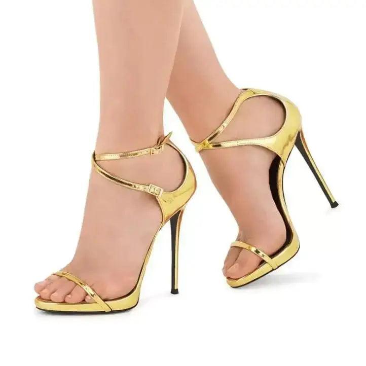 Vintage gold y2k heels - Y2k Empire