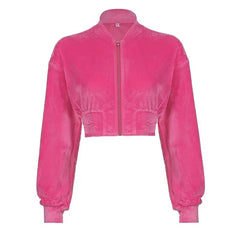 Vintage pink velvet tracksuit - Y2k Empire