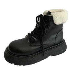 Warm sheepskin ankle boots for your new season wardrobe - Y2k Empire