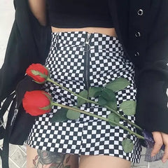 Women’s high waisted mini skirt - Y2k Empire