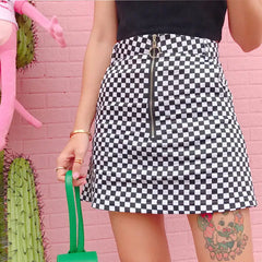 Women’s high waisted mini skirt - Y2k Empire