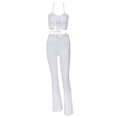 Women’s high-waisted wide leg pants - Y2k Empire