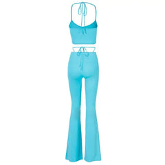 Women’s high-waisted wide leg pants - Y2k Empire