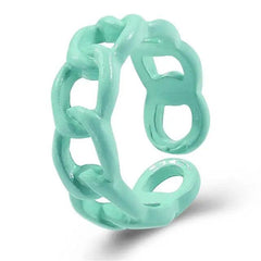 Y2k aesthetic chain ring - Y2k Empire