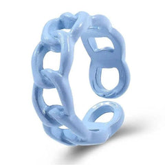 Y2k aesthetic chain ring - Y2k Empire