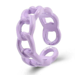 Y2k aesthetic chain ring - Y2k Empire