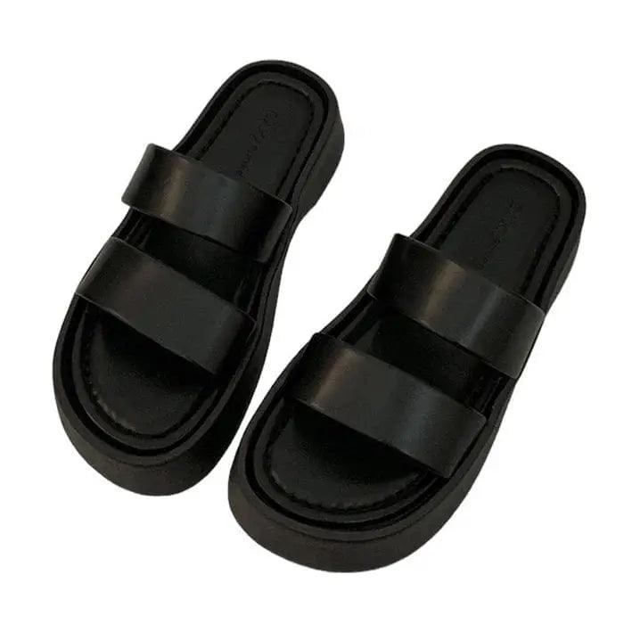 Y2k aesthetic platform sandals - Y2k Empire