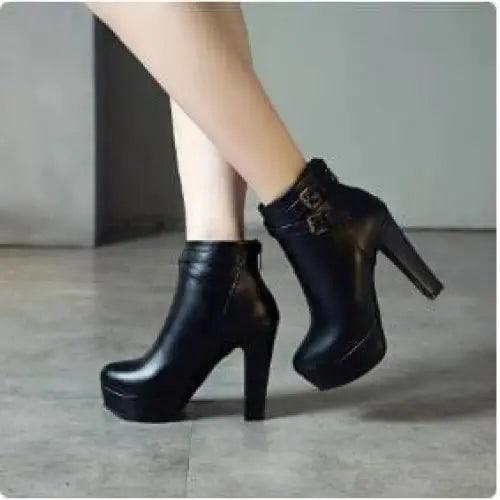 Y2k ankle boots: timeless elegance - Y2k Empire