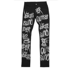 Y2k baggy printed jeans - Y2k Empire