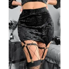 Y2k black mini skirt for modern femininity - Y2k Empire