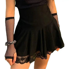 Y2k black mini skirt - Y2k Empire