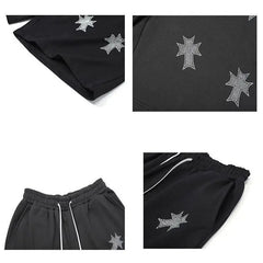 Y2k black retro shorts - Y2k Empire