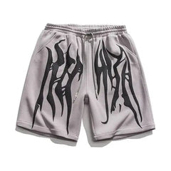 Y2k black retro style shorts - Y2k Empire