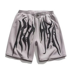 Y2k black retro style shorts - Y2k Empire