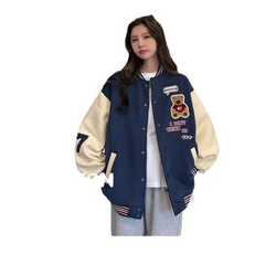 Y2k blue teddy jacket - Y2k Empire