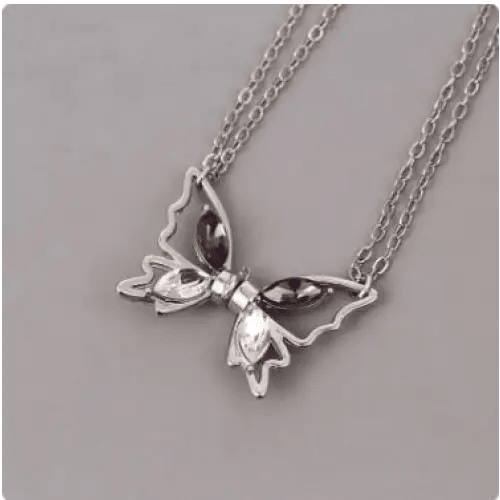 Y2k butterfly wing necklace for couples - Y2k Empire