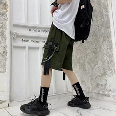 Y2k camouflage cargo shorts - Y2k Empire