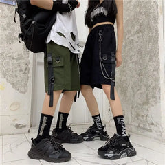 Y2k camouflage cargo shorts - Y2k Empire