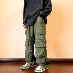 Y2k cargo pants in green - Y2k Empire