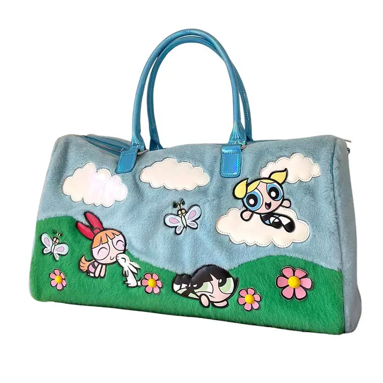 Y2k cartoon print shoulder bag - Y2k Empire