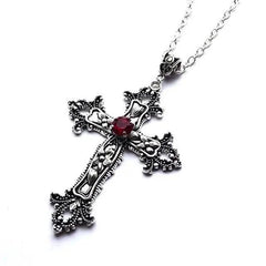 Y2k cross necklace for vintage fans - Y2k Empire