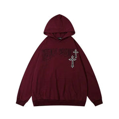 Y2k cross speed hoodie - Y2k Empire