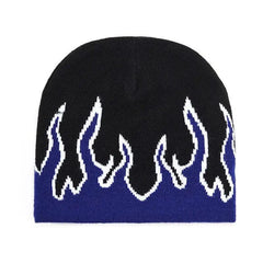 Y2k flame beanie - embrace 2000s fashion - Y2k Empire