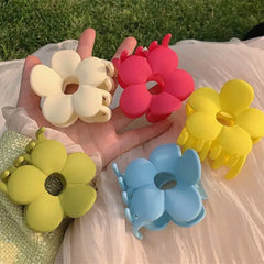 Y2k flower hair claw - 6.8cm - Y2k Empire