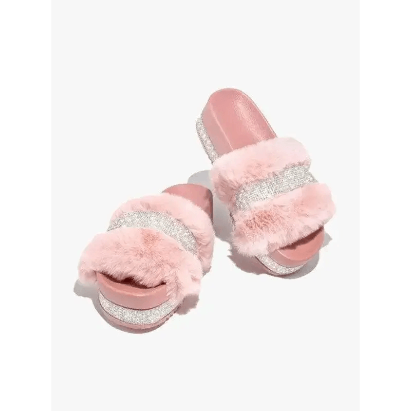 Y2k fluffy slippers - Y2k Empire