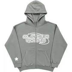 Y2k full zip hoodie sweatshirt - Y2k Empire