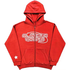 Y2k full zip hoodie sweatshirt - Y2k Empire