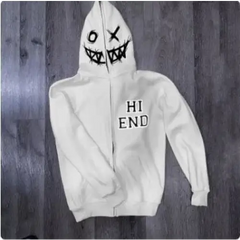 Y2k gothic zip hoodie - Y2k Empire