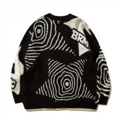 Y2k graffiti retro sweater - Y2k Empire