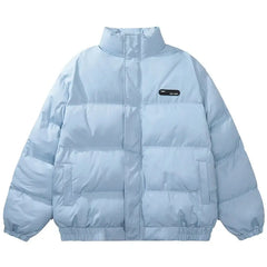 Y2k heart puffer jacket - Y2k Empire