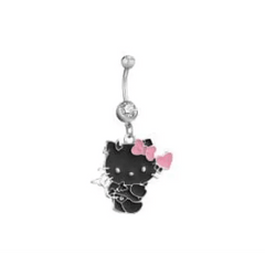 Y2k hello kitty belly ring - Y2k Empire