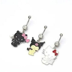 Y2k hello kitty belly ring - Y2k Empire