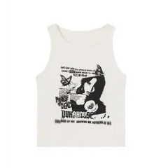 Y2k hip hop tank tops - Y2k Empire