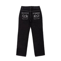 Y2k hip hop wide-leg jeans - Y2k Empire