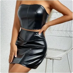 Y2k leather mini skirt - Y2k Empire