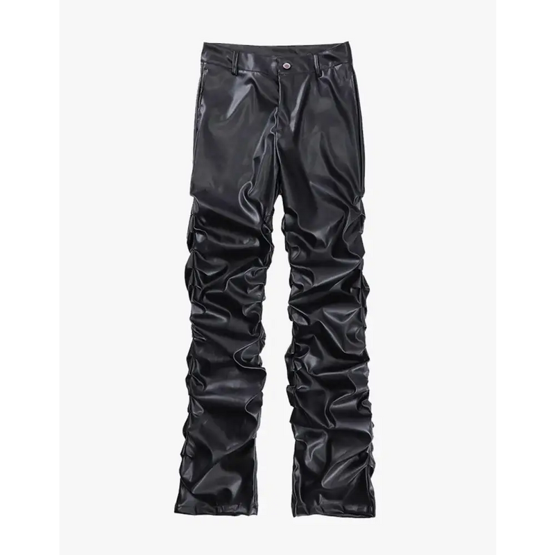 Y2k leather pants for men - Y2k Empire