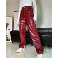 Y2k leather pants - Y2k Empire