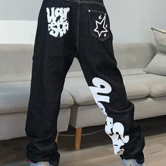 Y2k low rise baggy jeans - Y2k Empire